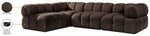 Orin - Fabric Velvet 4 Piece Modular Sectional