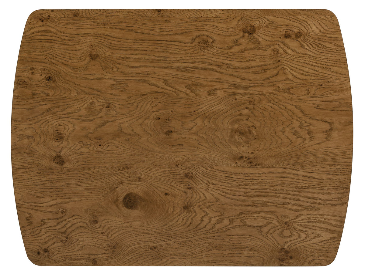 Melange - Romano End Table - Light Brown