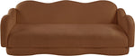Bloom - Teddy Fabric Sofa - Saddle