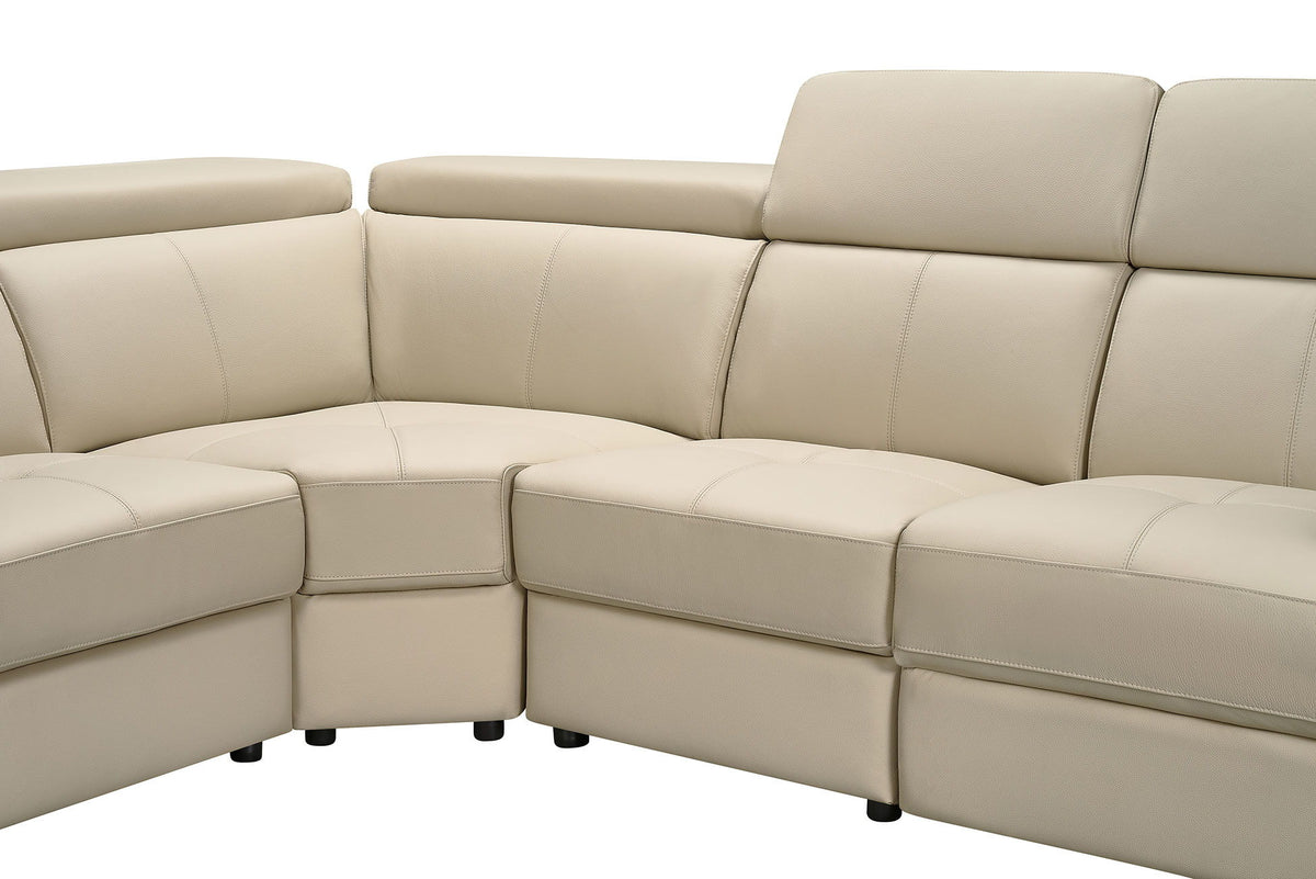 6021 - Sectional With Manual Recliners