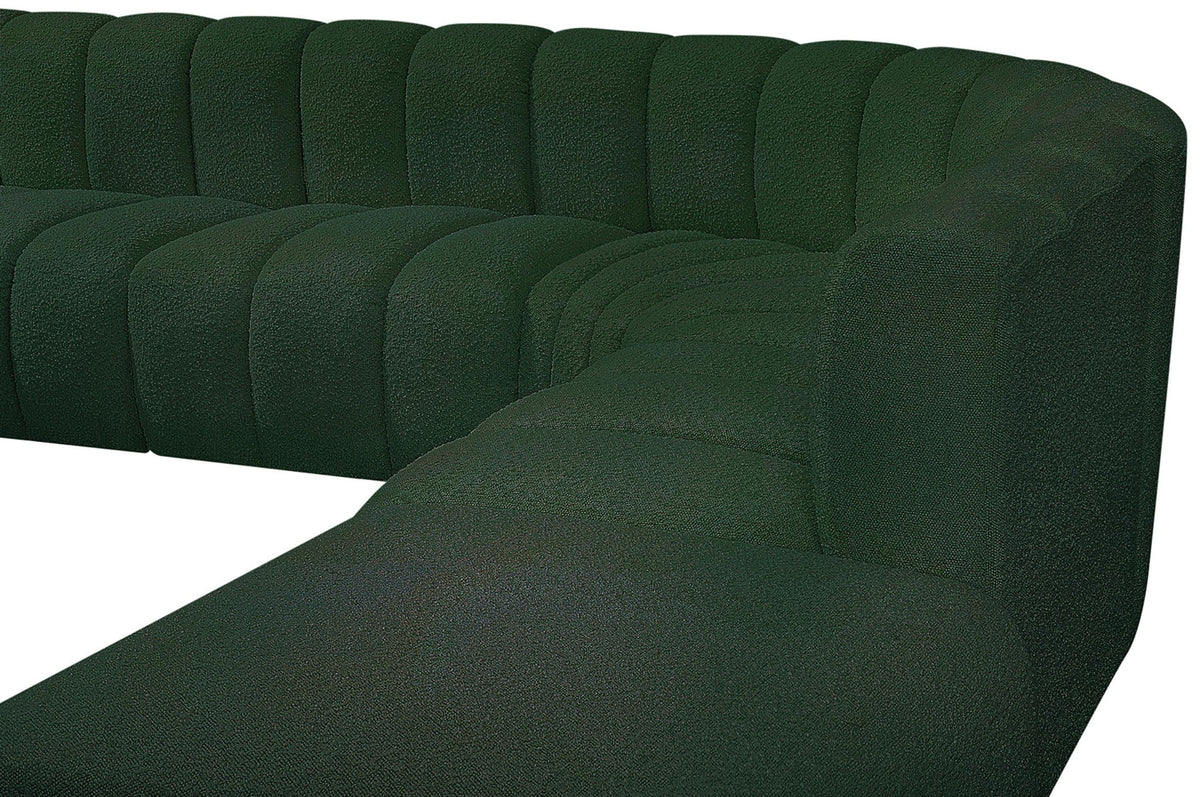 Arc - Boucle Fabric Modular Sectional