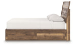 Chirason - Panel Bed With Storage