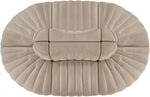 Rummi - Oval Velvet Performance Fabric Upholstered 6 Piece Modular Sectional