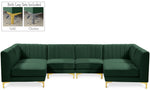Alina - 6 Piece Modular U-Shaped Sectional