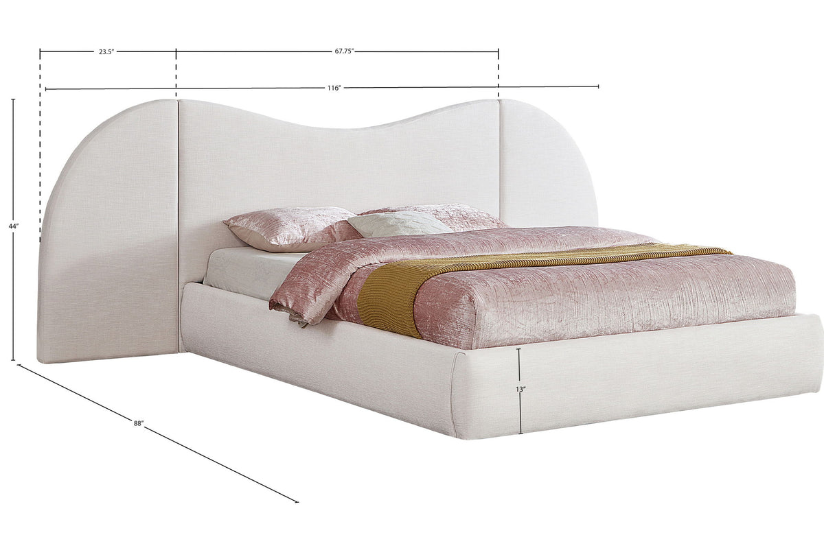 Everest - Linen Fabric Bed