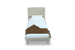 Manhattan Heather - Bed With Gold Legs