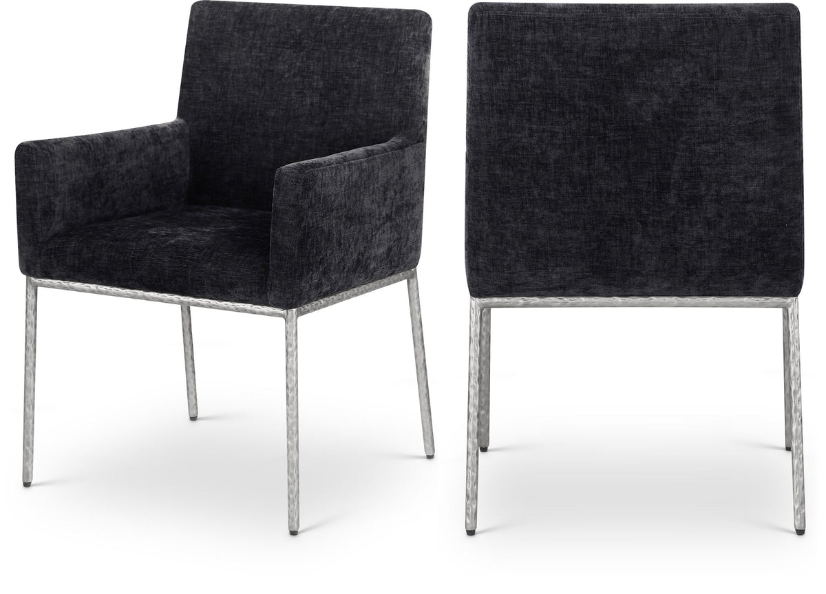 Reeves - Dining Chair With Silver Legs (Set of 2)