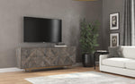 Commerce And Market - Layers Credenza - Dark Gray