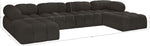 Ames - 6 Piece Fabric Modular U-Shaped Sectional