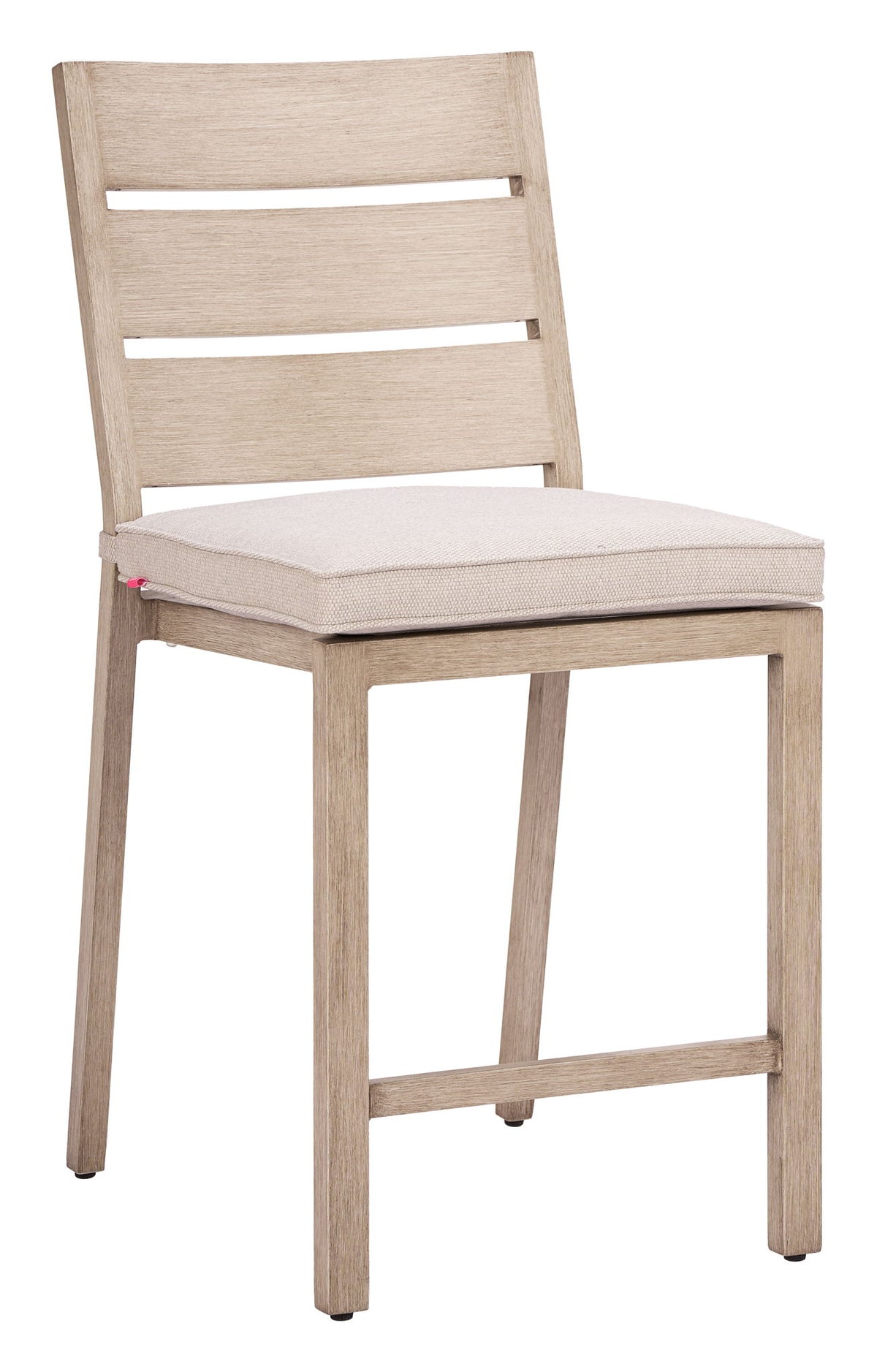 Reefline - Armless Counter Stool (Set of 2) - Gray / Light Brown