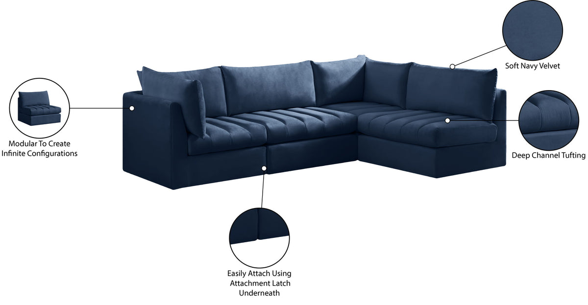 Jacob - 4 Pc. Modular Sectional
