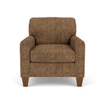 Moxy - Fabric Chair, Rounded Mailbox Arms