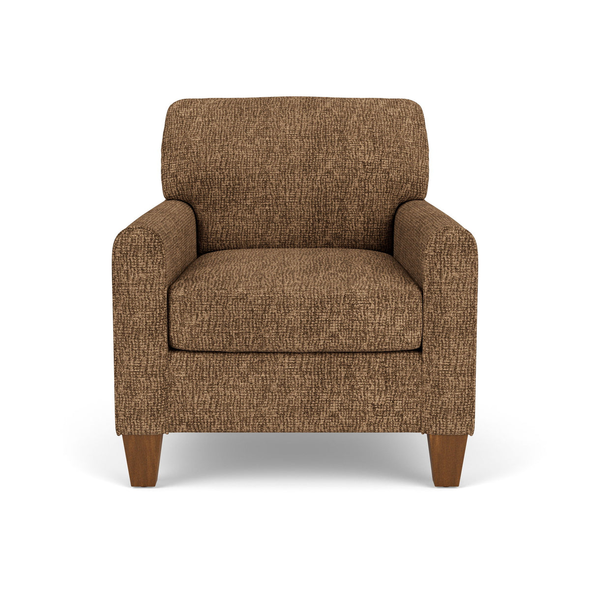 Moxy - Fabric Chair, Rounded Mailbox Arms