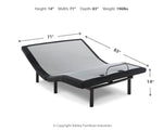 Head-Foot Model Best - Cal King Adjustable Base - Head, Neck & Foot - Black
