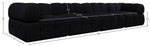 Orin - Fabric Velvet 4 Piece Modular Sofa