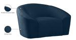 Riley - Velvet Arm Chair