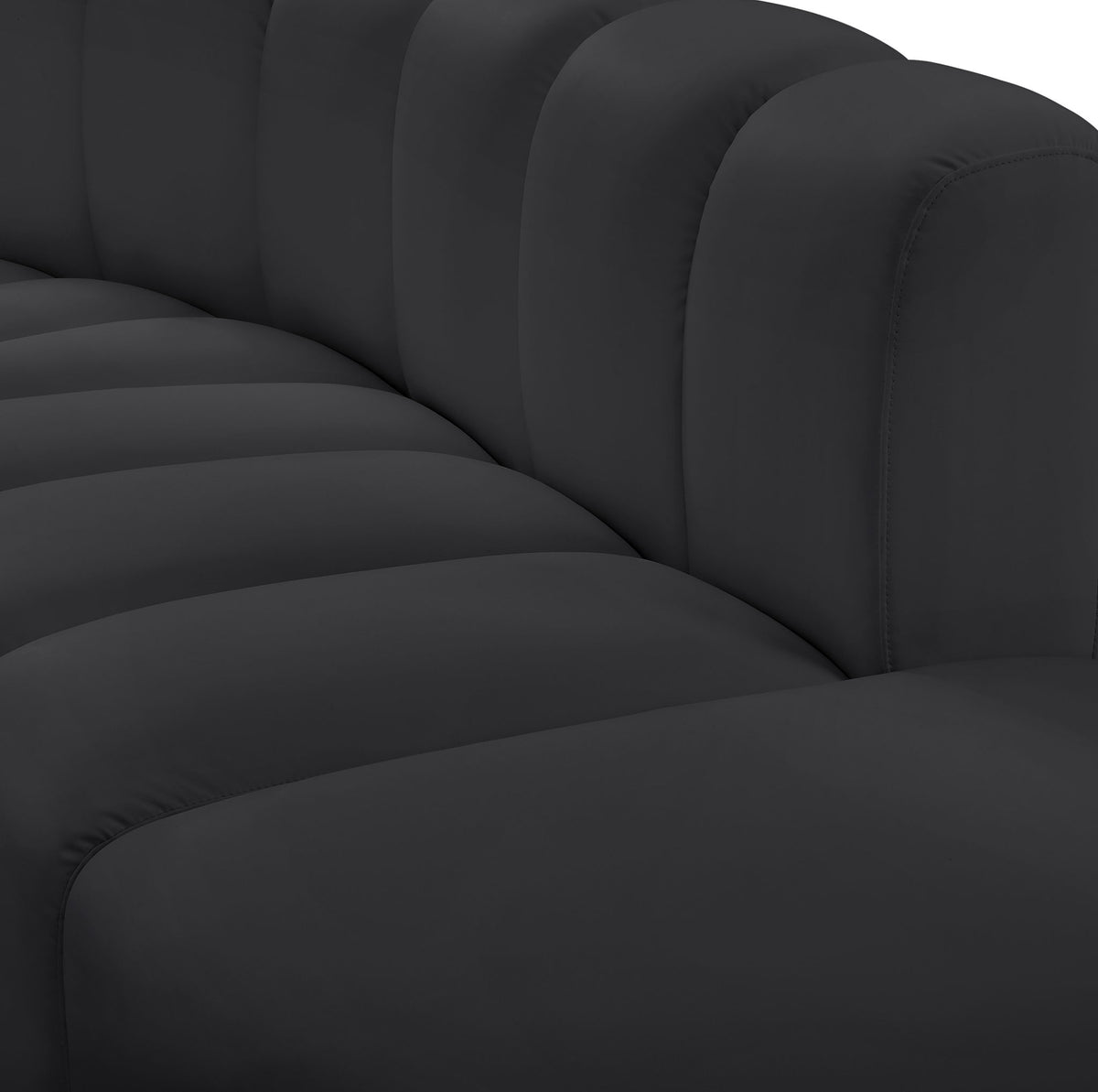 Arc - Faux Leather 3 Piece Sofa