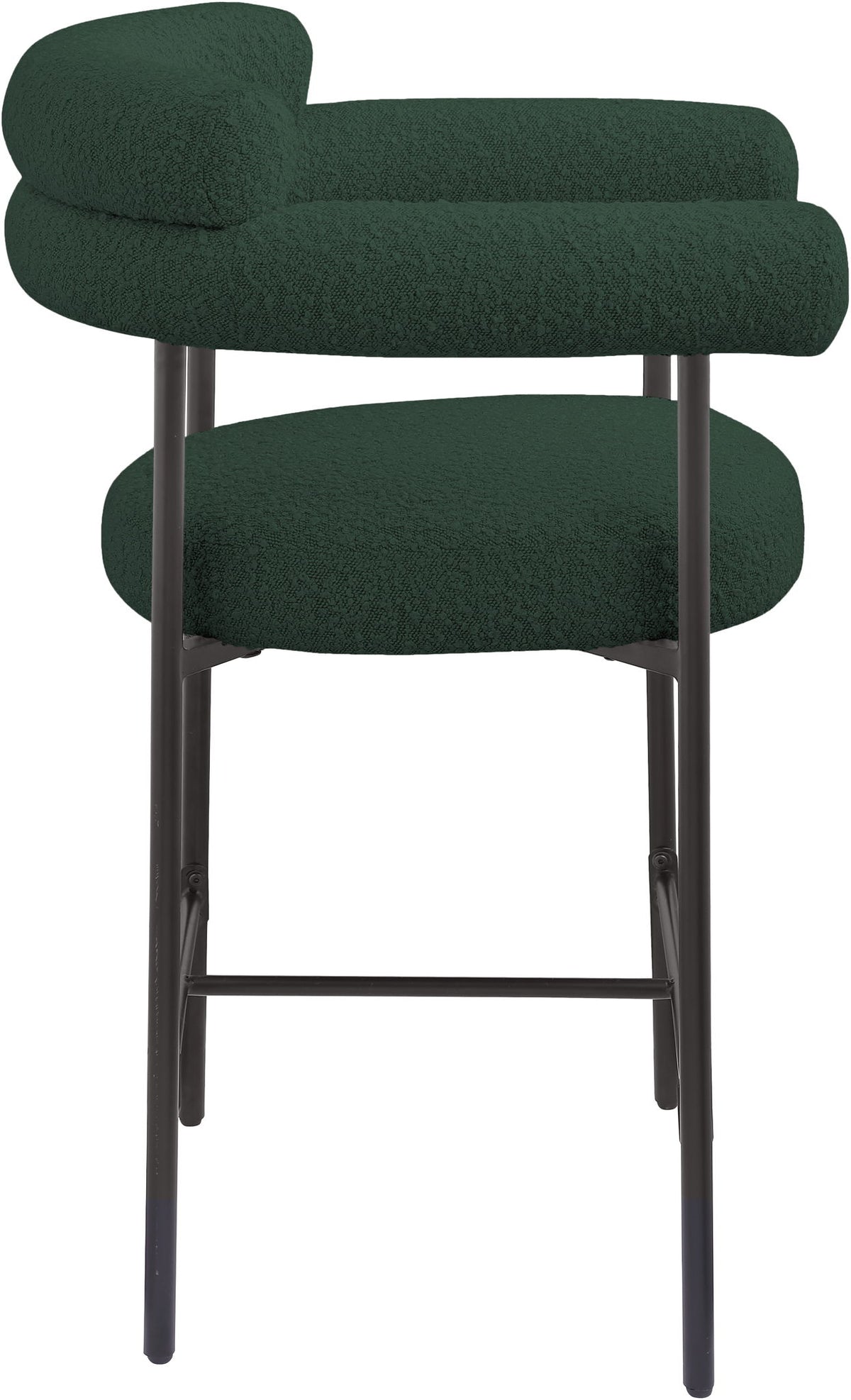 Blake - Counter Stool With Black Base (Set of 2)