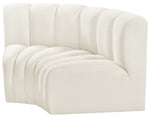 Arc - Velvet 2 Piece Modular Sofa