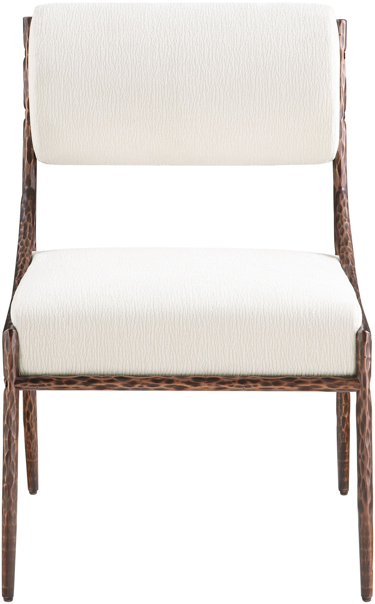 Bastille - Upholstered Dining Side Chair (Set of 2) - Bronze Frame