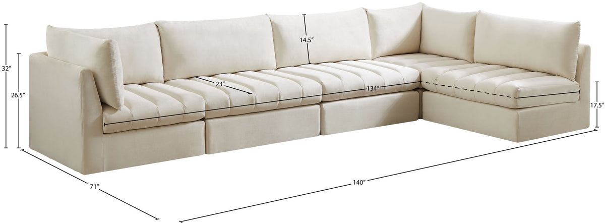 Jacob - 5 Pc. Modular Sectional