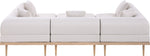 Laguna - 6 Piece 142" Outdoor Patio Modular Sectional
