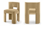 Zuno - Velvet Performance Fabric Upholstered Dining Chair (Set of 2)