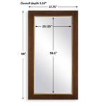 Matheson - Rectangular Mirror - Walnut