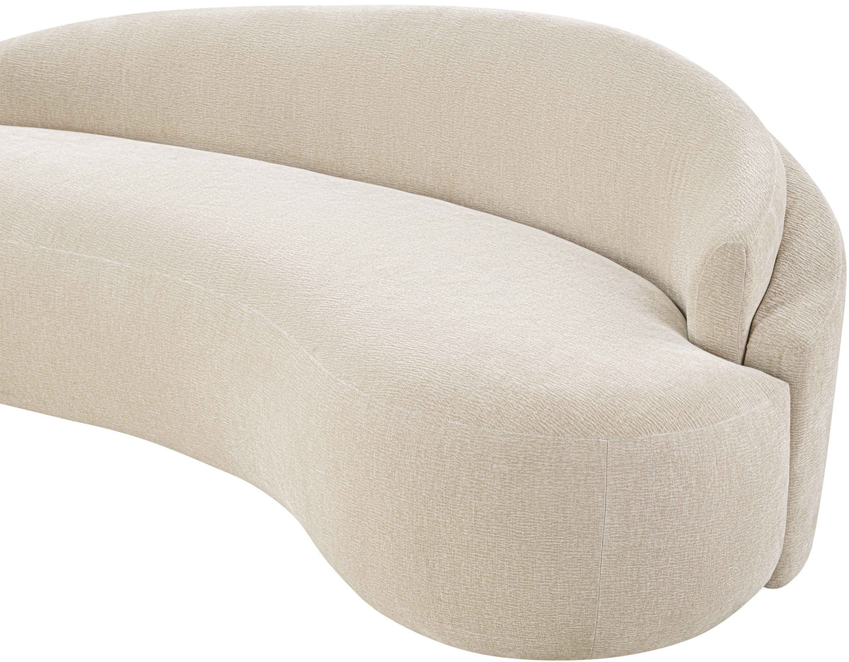 Caspian - Chenille Fabric Upholstered Sofa