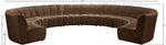 Infinity - 10 Piece Velvet Modular Sectional