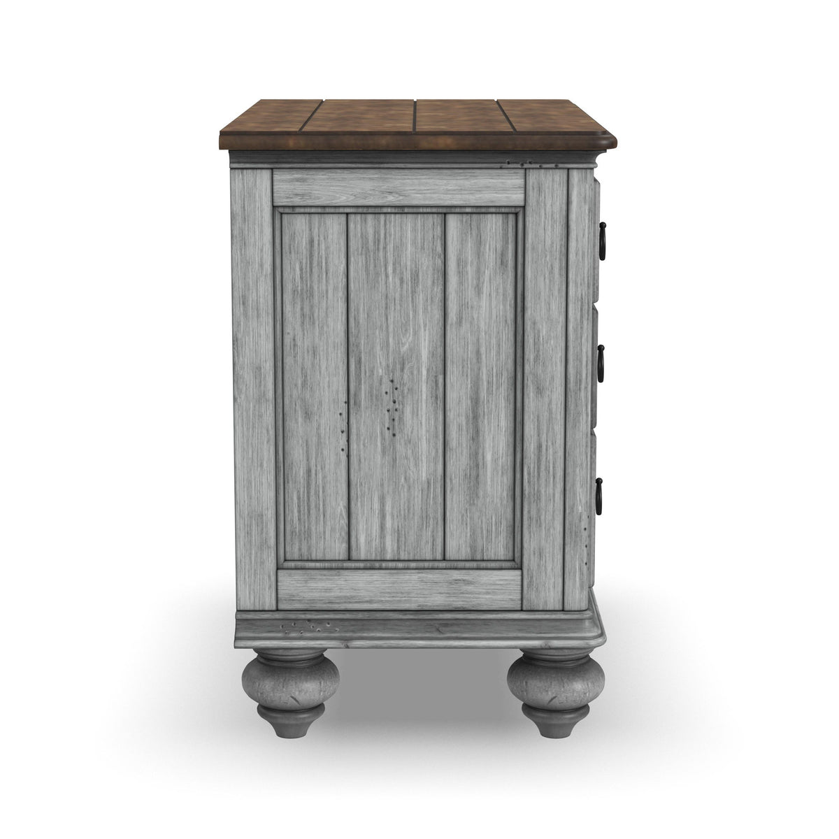Plymouth - Nightstand - Gray