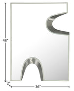 Soleil - Mirror With Silver Accent