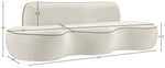 Swerve - Velvet 101" Upholstered Sofa