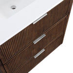 Willard - Engineered Stone And Solid Wood Bathroom Vanity