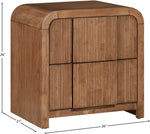 Fluted - Night Stand