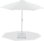 Fiji - Aluminum Patio Umbrella With Square White Base