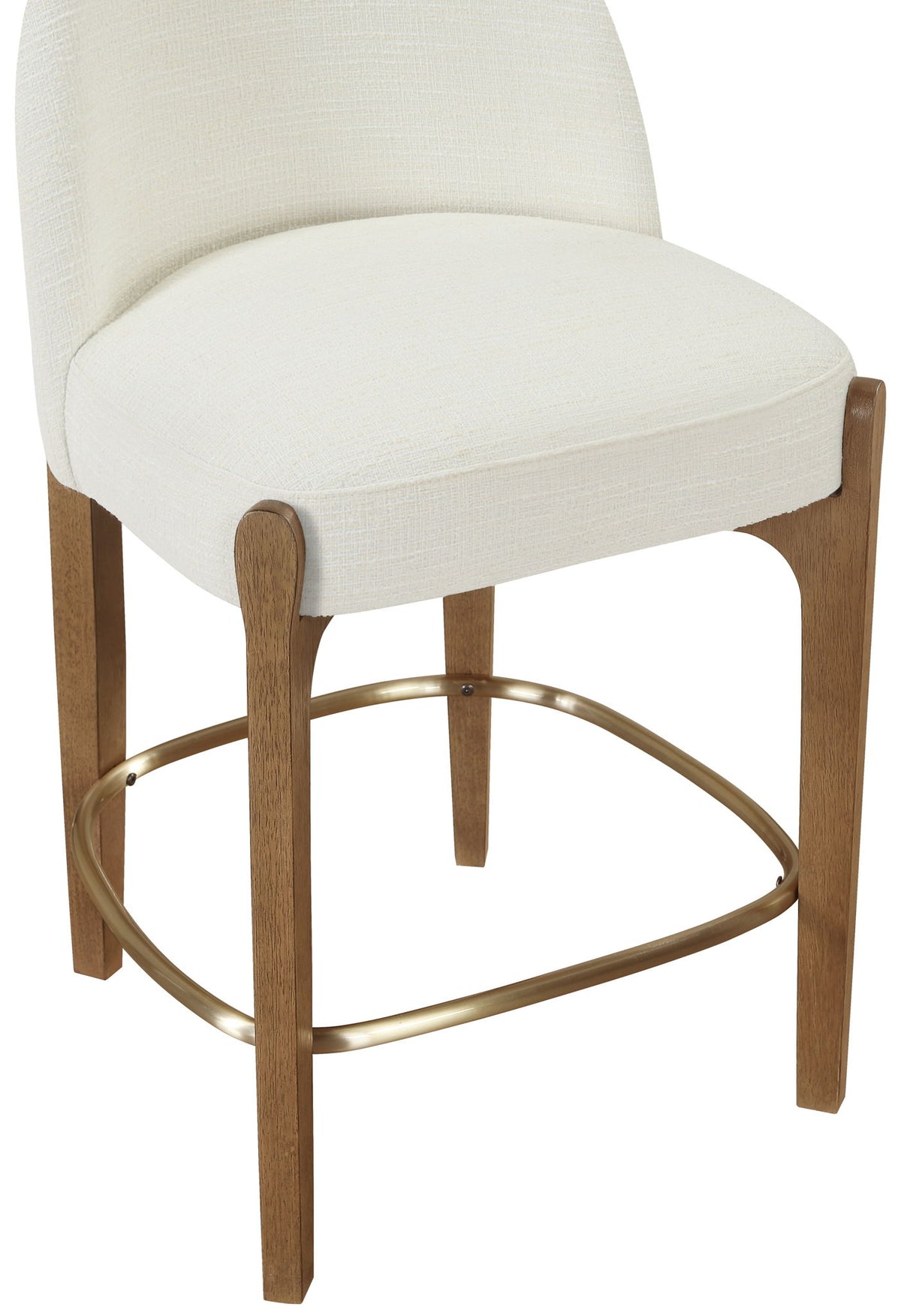 Torino - Counter Stool With Brushed Brown Base