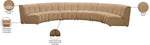 Infinity - 6 Piece Modular Sectional - Camel