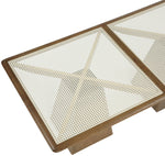 Atrium - Glass Top And Wood Base Dining Table