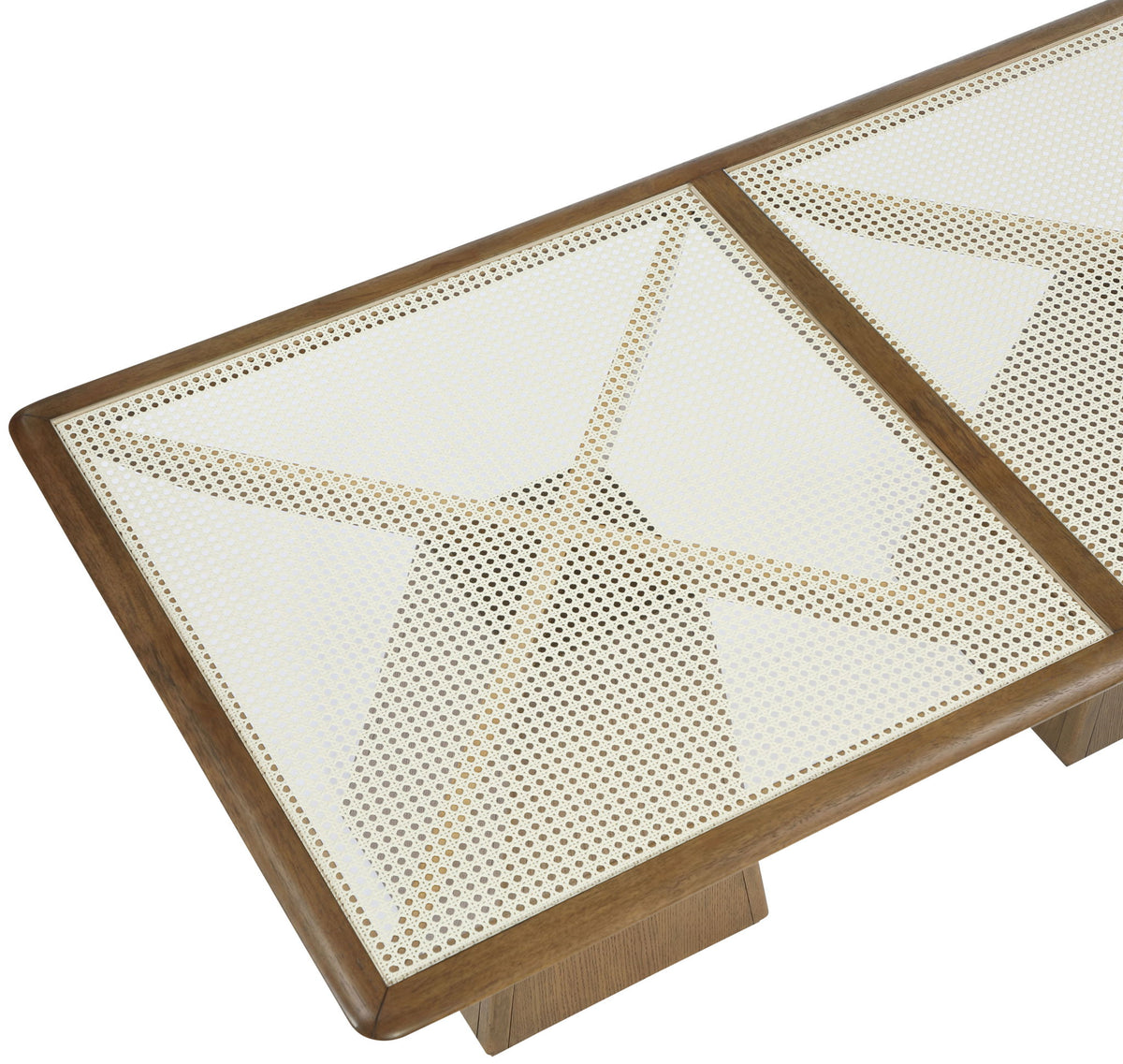 Atrium - Glass Top And Wood Base Dining Table