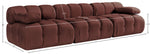 Orin - Velvet 3 Piece Modular Sofa