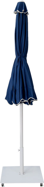 Amalfi - Aluminum Patio Umbrella - White Base / White Pole