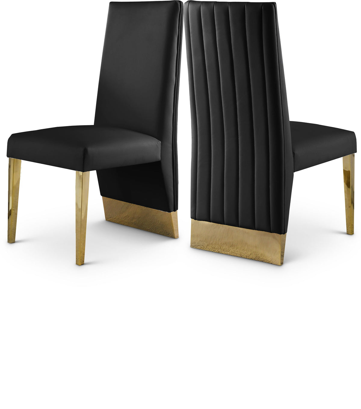 Porsha - Dining Chair (Set of 2) - Gold Base