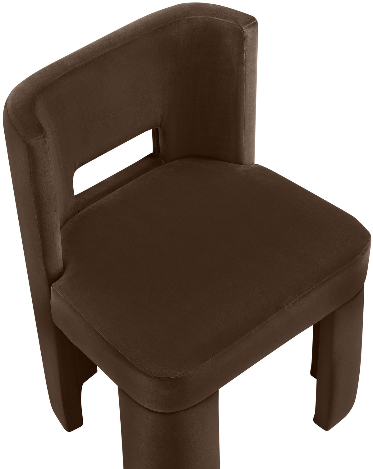 Zuno - Velvet Performance Fabric Upholstered Dining Chair (Set of 2)