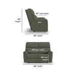 Porter - Power Reclining Loveseat With Power Headrest & Lumbar