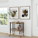 Kentmore - Modern Bar Cart - Gold