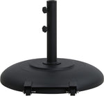 Fiji - Aluminum Patio Umbrella With Round Black Base