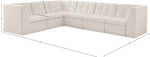 Relax - 6 Piece Modular Sectional