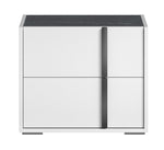 Bianca - Marble Nightstand - White