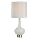 Swan In Flight - Table Lamp - White